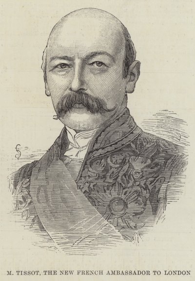 M Tissot, de Nieuwe Franse Ambassadeur in Londen door English School